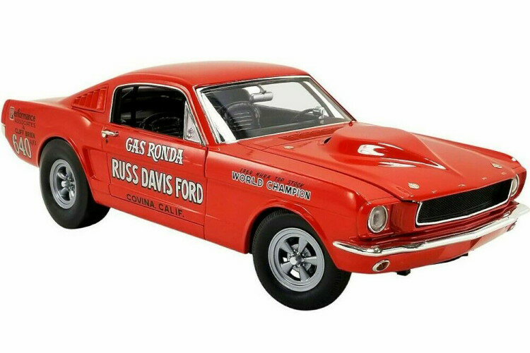 ACME 1/18 フォード USA マスタング クーペ A / FX ガス ロンダ ラスデビッド フォード 1965 1260台限定ACME 1:18 FORD USA MUSTANG CO..