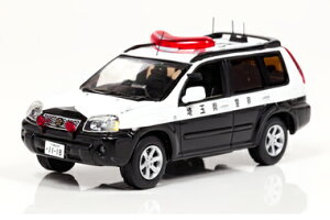 HIKOSEVEN 1/43 日産 エクストレイル 2.0GT 2004 埼玉県警察地域部自動車警ら隊HIKOSEVEN 1:43 NISSAN