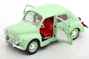 ソリド 1/18 ルノー 4CV 1955 ライトグリーン 開閉Solido 1:18 Renault 4CV 1955 lightgreen