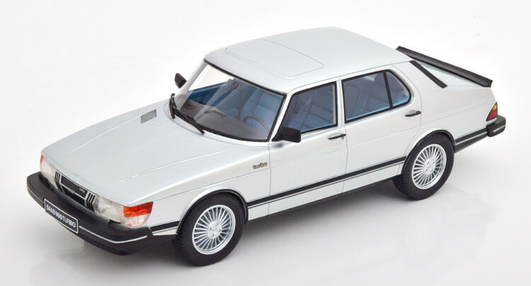 Cult Scale 1/18 サーブ 900 ターボ 4ドア 1983 シルバーCult Scale 1:18 Saab 900 Turbo 4-door 1983 silver 1