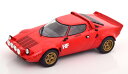 ホワイトボックス 1/24 ランチア ストラトス HF レッドWhite Box 1:24 Lancia Stratos HF red