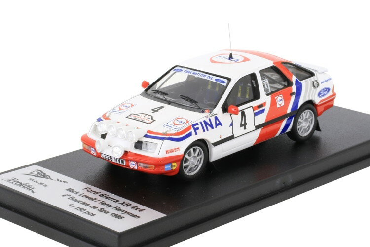 TROFEU 1/43 tH[h VG XR 4X4 #4 u[NEhEXp 1988 }[NEFTROFEU 1:43 FORD SIERRA XR 4X4 #4 BOUCLES DE SPA 1988 MARK LOVELL / TERRY HARRYMAN