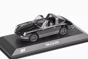 ミニチャンプス 1/43 ポルシェ 911 タルガ S 2.4 50周年 ポルシェデザイン 1972 ブラックMinichamps 1:43 Porsche 911 Targa S 2.4 50 Jahre Porsche Design 1972 black