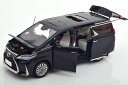 Keng Fai 1/18 レクサス LM300h LHD ブラックメタリック 左ハンドル 開閉KengFai 1:18 Lexus LM 300 h LHD ...