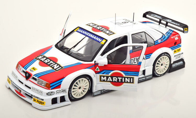 xN83 1/18 At@I 155 V6 TI #8 DTM ITC 1995 }eBj [jWerk83 1:18 Alfa Romeo 155 V6 TI No 8 DTM ITC 1995 Martini Larini