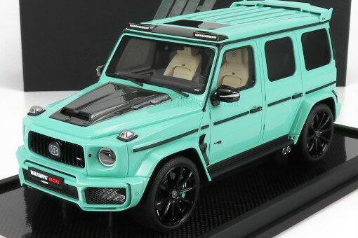 [^[փbNX 1/18 ZfXxc GNX G63 6.0 cC^[{ 800 uoX (789 CV) 2019 eBt@j[u[ 99MOTORHELIX 1:18 MERCEDES BENZ G-CLASS G63 6.0 BITURBO 800 BRABUS (789 CV) 2019 TIFFANY BLUE LIMITED 99 ITEMS