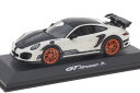 テックアート 1/43 GT ストリート R テックアート コレクション ホワイト ガルフオレンジ 22台限定TECHART 1:43 GT street R ...