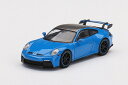 MINI GT 1/64 ポルシェ 911 (992) GT3 アロイ ダイキャストモデルカー ブルーMINI GT 1:64 Porsche 911 (992) GT3 Alloy Die-Cast Model Car Blue