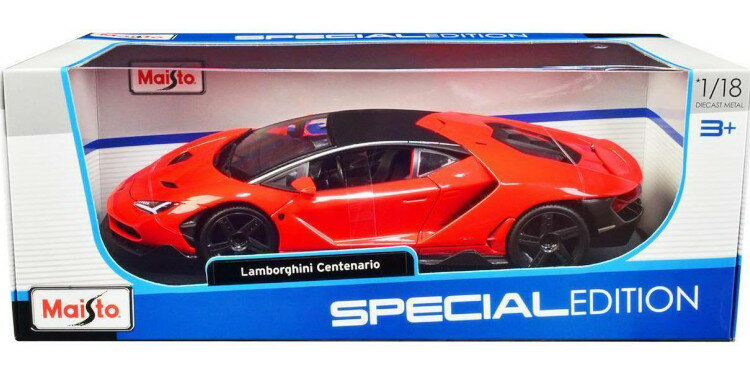 MAISTO 1/18 ランボルギーニ チェンテナリオ LP770-4 2016MAISTO 1/18 LAMBORGHINI CENTENARIO LP770-4 2016