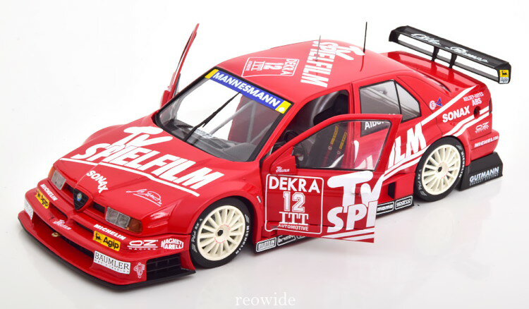 xN83 1/18 At@I 155 V6 TI #12 DTM ITC 1995 A{[g JWerk83 1:18 Alfa Romeo 155 V6 TI No 12 DTM ITC 1995 Alboreto