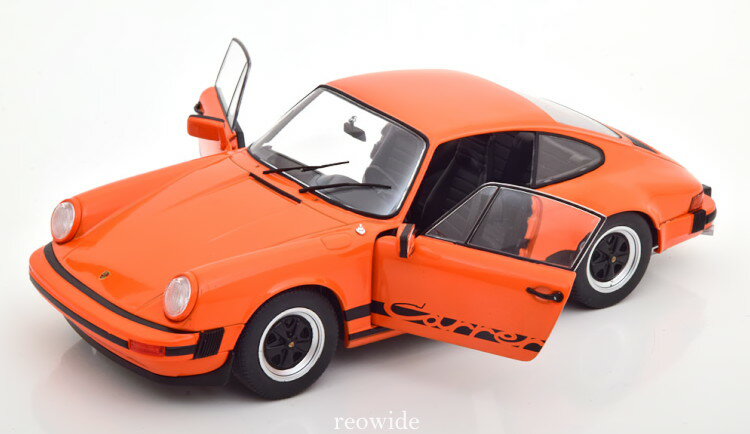 \h 1/18 |VF 911 (930) 3.0 J 1977 IW ubN JSolido 1:18 Porsche 911 (930) 3.0 Carrera 1977 orange black