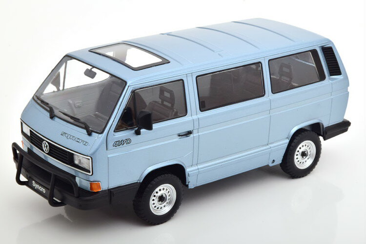 KK-SCALE 1/18 tHNX[Q oX T3 VN 1987 Cgu[^bNKK-Scale 1:18 VW Bus T3 Syncro 1987 lightblue-metallic