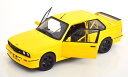 ソリド 1/18 BMW M3 E30 ストリート ファイター 1990 イエロー ブラック 開閉Solido 1:18 BMW M3 E30 Street Fighter 1990 yellow black