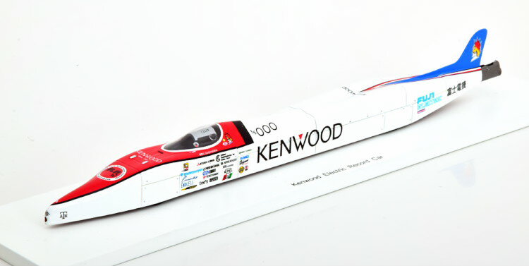 ビサール 1/43 ケンウッド エレクトリック ランド スピード レコード カー 1993Bizarre 1:43 Kenwood Electric Land Speed Record Car ..