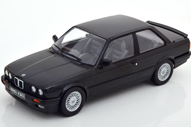 KK-SCALE 1/18 BMW 325i E30 MpPbg1 1987 ubNKK-Scale 1:18 BMW 325i E30 M-Paket 1 1987 black