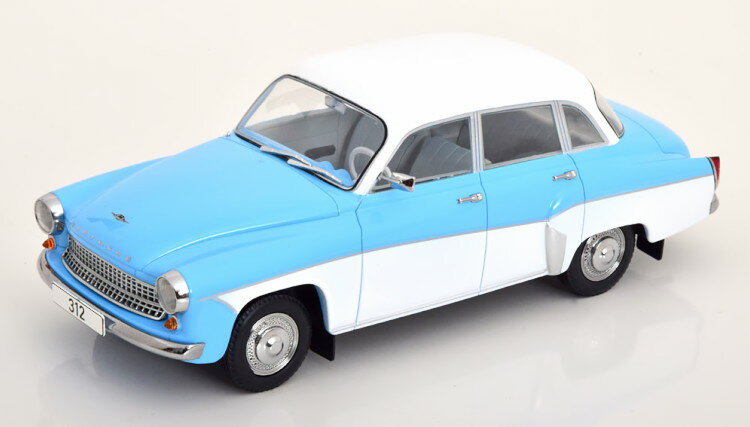 MCG 1/18 @guN 312 T[ Cgu[/zCgMCG 1:18 Wartburg 312 Saloon lightblue white