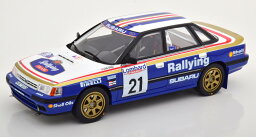 オットー 1/18 スバル レガシィ RS #21 RACラリー 1992 ホワイト/ブルー 2000台限定 Otto Mobile 1:18 Subaru Legacy RS No 21 RAC Rally 1992 McRae/Ringer white blue Limited Edition 2000 pcs