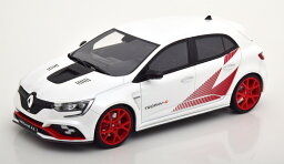 オットー OTTO 1/18 ルノー メガーヌ R.S. トロフィーR 2019 メタリックホワイト レッド 3000台限定 Otto Mobile 1:18 Renault Megane R.S. Trophy-R 2019 whitemetallic red Limited Edition 3000 pcs