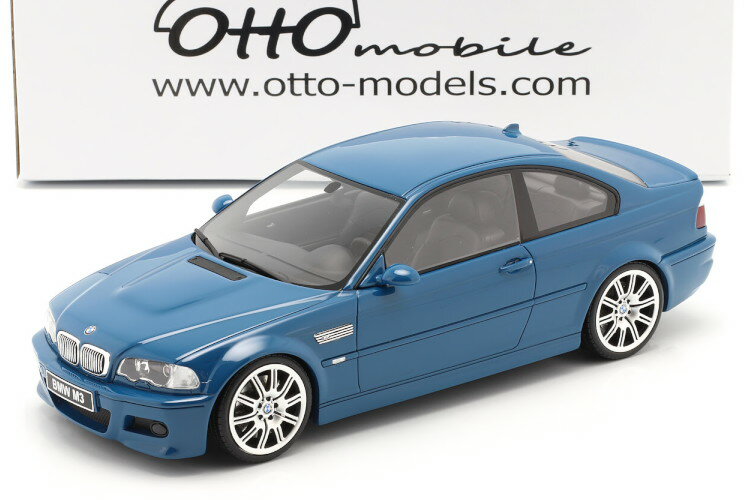 オットー 1/18 BMW M3 E46 2000 laguna seca ブルー 1500台限定 Ottomobile 1:18 BMW M3 E46 year 2000 laguna seca blue