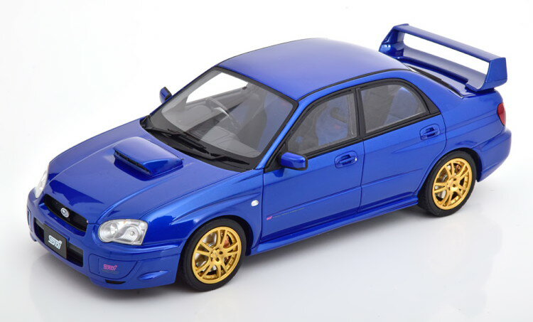オットーモービル 1/18 スバル インプレッサ WRX STI 2003 GDB ブルーメタリック 4000台限定 Otto Mobile 1:18 Subaru Impreza WRX STI 2003 bluemetallic Limited Edition 4000 pcs