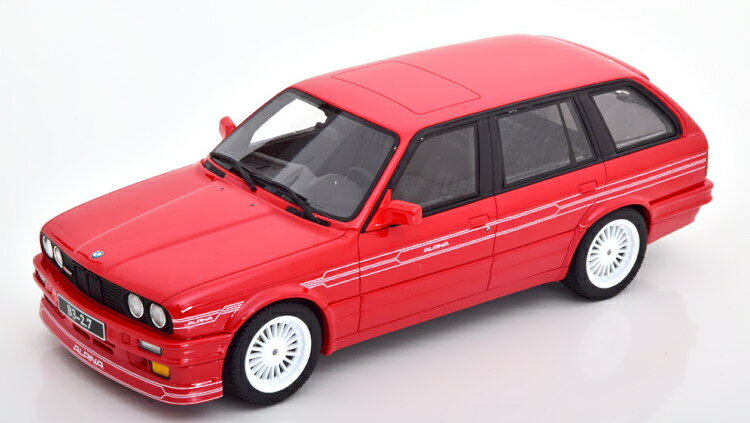 オットー 1/18 BMW アルピナ B3 (E30) ツーリング 1990 レッド 3000台限定Otto Mobile 1:18 BMW Alpina B3 (E30) Touring 1990 rot Limited Edition 3000 pcs.