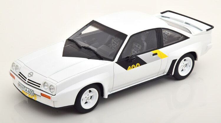 Ibg[ 1/18 Iy }^ 400 1982 zCg 2000Otto Mobile 1:18 Opel Manta 400 1982 wei? Limited Edition 2000 pcs.
