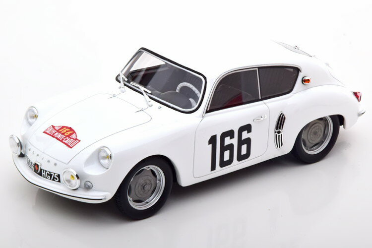 オットー 1/18 ルノー アルピーヌ A106 #166 ラリーモンテカルロ 1960 1500台限定Otto Mobile 1:18 Renault Alpine A106 No 166 Rally Monte Carlo 1960 Feret/Rambaud Limited Edition 1500 pcs