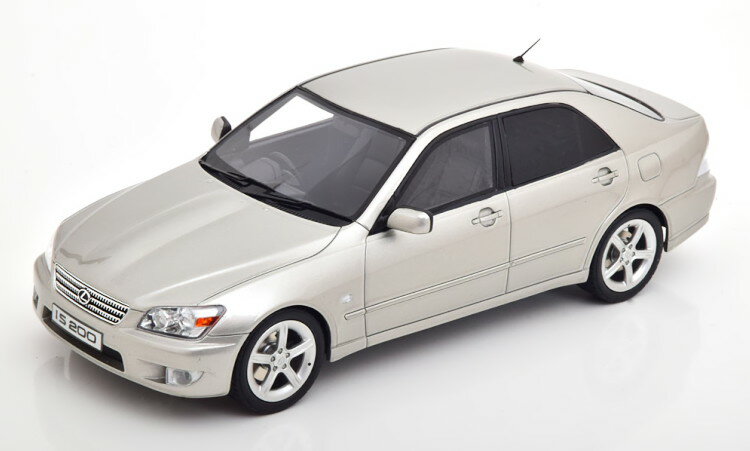 オットーモービル 1/18 トヨタ アルテッツァ レクサス IS 200 1998 シルバー 2000台限定Otto Mobile 1:18 Lexus IS 200 1998 silver Limited Edition 2000 pcs