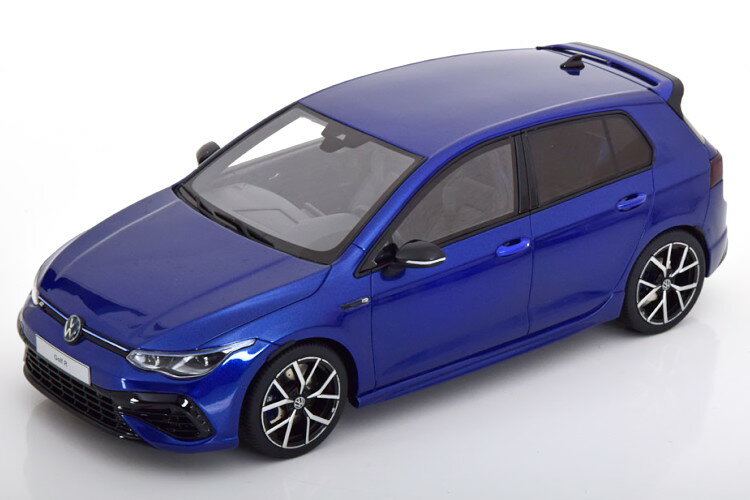 オットー 1/18 フォルクスワーゲン ゴルフ 8 R 2021 ブルーメタリック 2500台限定Otto Mobile 1:18 VW Golf 8 R 2021 bluemetallic Limited Edition 2500 pcs