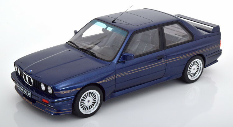 オットー 1/12 BMW アルピナ B6 3.5 E30 1986 ダークブルーメタリック 1500d台限定 Otto Mobile 1:12 BMW Alpina B6 3.5 E30 1986 darkblue-metallic Limited Edition 1500 pcs