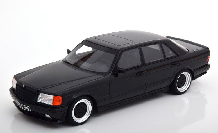 オットー 1/18 メルセデスベンツ Sクラス 560SEL AMG (W126) 1990 ブラックメット 999台限定OttO-mobile 1:18 MERCEDES BENZ S-CLASS 560SEL AMG (W126) 1990 BLACK MET LIMITED 999 ITEMS