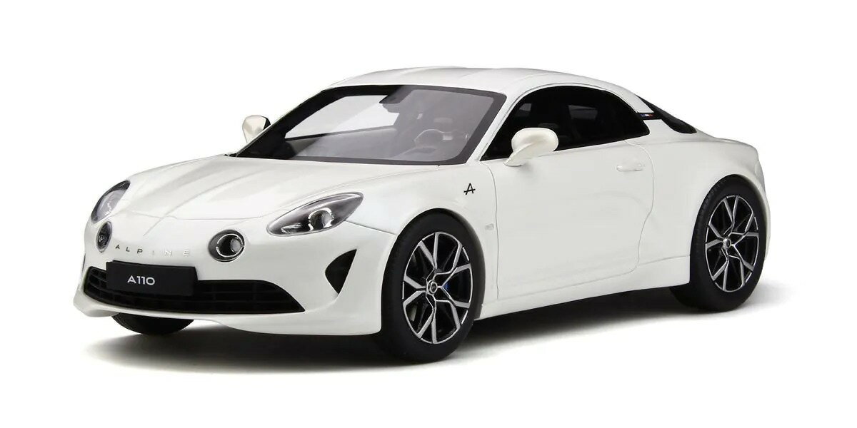 オットー 1/18 アルピーヌ A110 ピュア ホワイトOtto Mobile 1:18 Alpine A110 Pure (White)