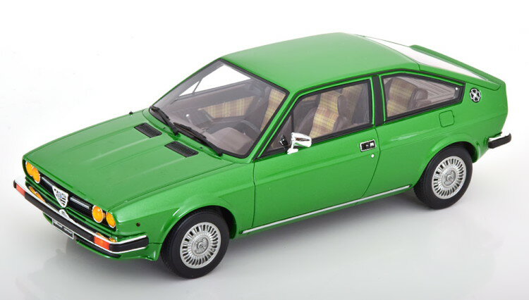 オットーモービル 1/18 アルファロメオ アルファスッド・スプリント 1976 グリーンメタリック 999台限定Otto Mobile 1:18 Alfa Romeo Alfasud Sprint 1976 greenmetallic Limited Edition 999 pcs