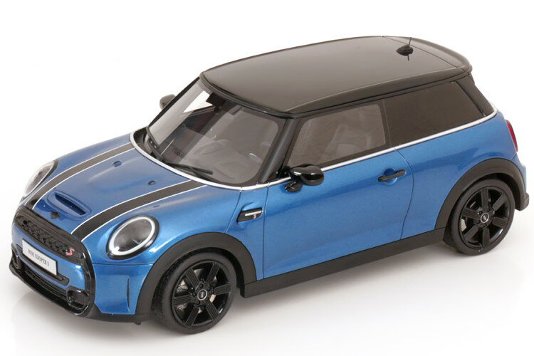 オットー 1/18 ミニ クーパー S 2021 ブルーメタリック/ブラック 999台限定Otto Mobile 1:18 Mini Cooper S 2021 bluemetallic black Limited Edition 999 pcs