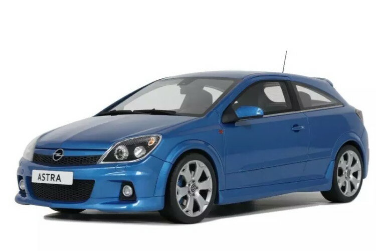 オットーモービル 1/18 オペル アストラ H OPC 2006 ブルー 2000台限定OTTO Mobile 1:18 Opel Astra (H) OPC 2006 blue Limitation 2000 pcs