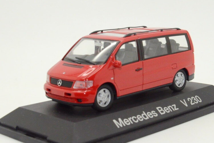 VR[ 1/43 ZfX xc V230 VNX bhSchuco 1:43 Mercedes Benz V230 Red