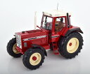 シュコー Pro.R 1:18 IHC 1455 XL トラクター ダークレッド/クリーム Schuco Pro.R 1:18 IHC 1455 XL Traktor darkred creme