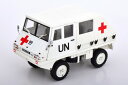 シュコー 1/18 シュタイアー プフ ハフリンガー UN ホワイト 開閉Schuco 1:18 Steyr Puch Haflinger UN white