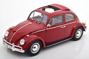シュコー 1/12 フォルクスワーゲン VW ビートル フォールディング ルーフ セダン 1963 レッド 300台限定Schuco 1:12 Volkswag...