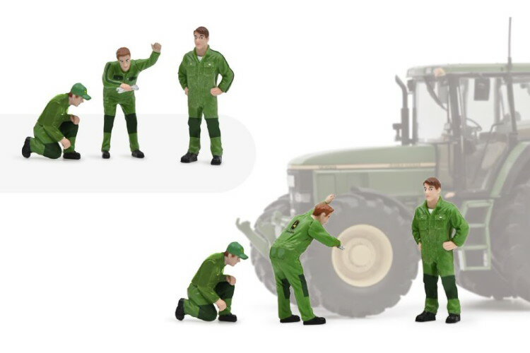 VR[ 1/32 WfBA[ JjNX tBMAZbg O[Schuco 1:32 John Deere mechanics figure set green