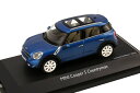 シュコー 1/43 ミニ カントリーマン クーパーS ブルー クロスオーバーIxo 1:43 MINI Cooper S Countryman true blue