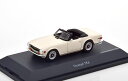 シュコー Pro.R 1/43 トライアンフ TR6 ロードスター クリームホワイト 500台限定Schuco Pro.R 1:43 Triumph TR6 Roadster creme-white Limited Edition 500 pcs
