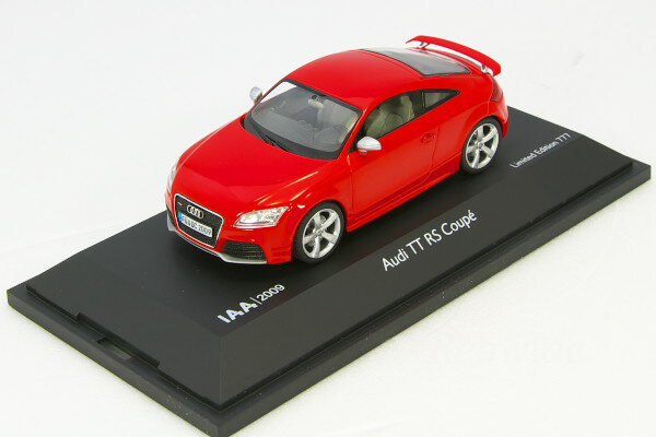 シュコー 1/43 アウディ TT RS Coupe IAA 2009 限定777台