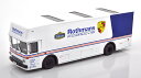 シュコー 1/43 メルセデス O317 ポルシェ レーストランスポーター ロスマンズ ポルシェ 956K Mercedes Porsche race transporter Rothmans