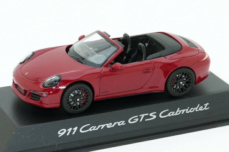 VR[ 1/43 |VF 911 J GTS JuI 991 bhSchuco 1:43 Porsche 911 Carrera GTS Cabriolet 991 Red Rouge Rojo