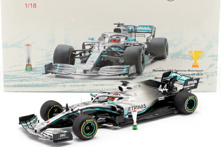 スパーク 1/43 メルセデス AMG ペトロナス W10 EQ Power+ F1 中国GP 2019 優勝車 #44 Mercedes Petronas Chinese Lewis Hamilton
