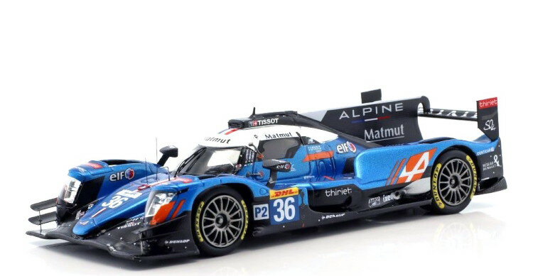 スパーク 1/43 アルピーヌ A470 ギブソン #36 ワールドチャンピオン LMP2 ル・マン24時間 2018 Spark 1:43 Alpine A470 Gibson #36 World Champion LMP2 Mans 2018 Lapierre Negrao Thiriet