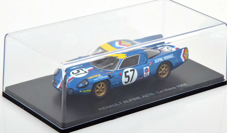 車, ミニカー・トイカー  143 A210 57 24 1968 Spark 1:43 Renault Alpine A210 No 57 24h Le Mans 1968 LeGuellecSerpaggi special edition for Hachette