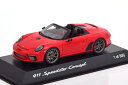 スパーク 1/43 ポルシェ 911 991/2 スピードスター コンセプト 2019 レッド ポルシェ特別版 300台限定 Porsche Speedster Concept red special edition of Porsche