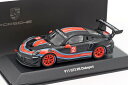 スパーク 1/43 ポルシェ911 991 II GT2 RSクラブスポーツ #2 ブラック/レッド/ブルー Porsche Clubsport black / red / blue